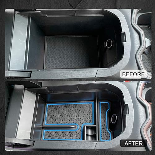 Miniatura 5 de D-Lumina RAV-4 Organizador de consola central, compatible con Toyota RAV4 2019, 2020, 2021, 2022, 2023, 2024 y 2025, bandeja de almacenamiento