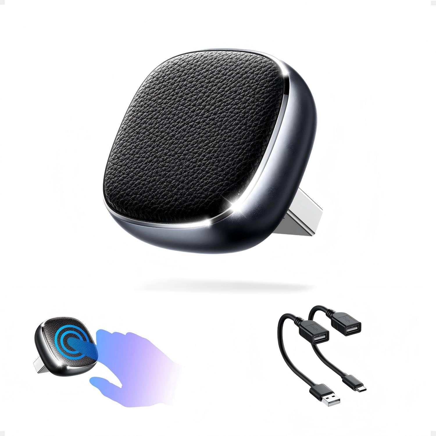 Wireless Carplay &amp; Android Auto Adapter 2-in-1, 1-klick-Benutzerwechsel, Mavlou 2026 Ultra-Mini Dongle, Convert Wired CarPlay/Android Auto zu Wireless, für iOS 10+/Android 11+ &amp; Autos ab 2016