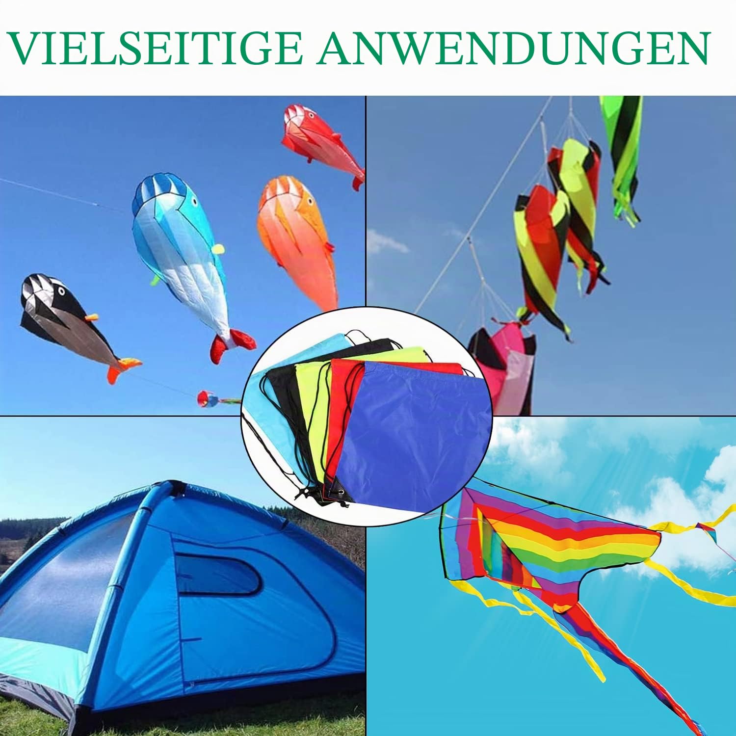 40D Ripstop-Nylongewebe, 150 cm breit x 99 cm lang, wasserdicht, langlebig, luftdicht, leicht, für Drachen, aufblasbare Flagge, Zelt, DIY, 8 Stück | Leichte, luftdichte Stoffe für Drachen, aufblasbare Flagge, Planenabdeckung, Zelt, Outdoor-DIY-Projekt