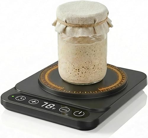 Miniatura 13 de SourKeeper, Calentador de Masa Madre 2 en 1 Pro de Tamaño Grande - 2026 Mejora Placa de Calentamiento Más Grande, Sonda de Temperatura de Masa,