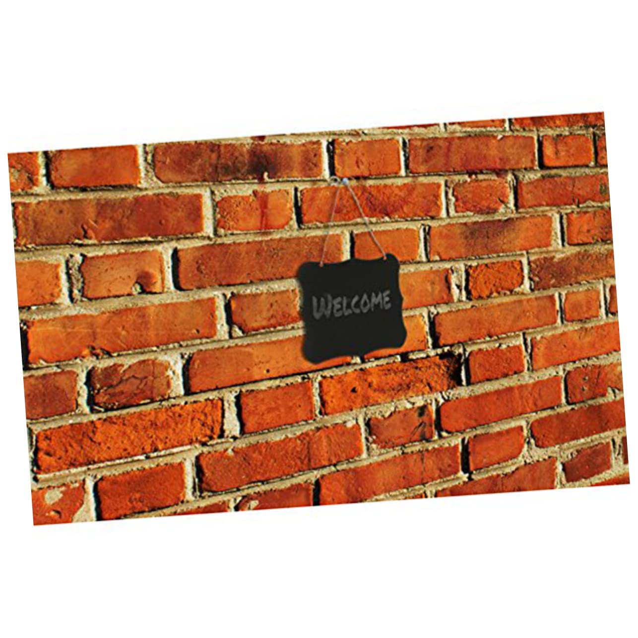 Generic Chalkboards Vintage Style Hanging Wooden Chalkboard Message Boards for Home Weddings Crafts and Decor Erasable and Reusable Black Sign