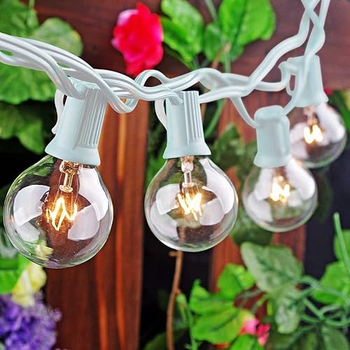 Miniatura 6 de Bombillas de repuesto G40 de 5 W, bombilla de globo transparente para candelabros E12 C7, bombillas regulables de 1.5 pulgadas para decoración de