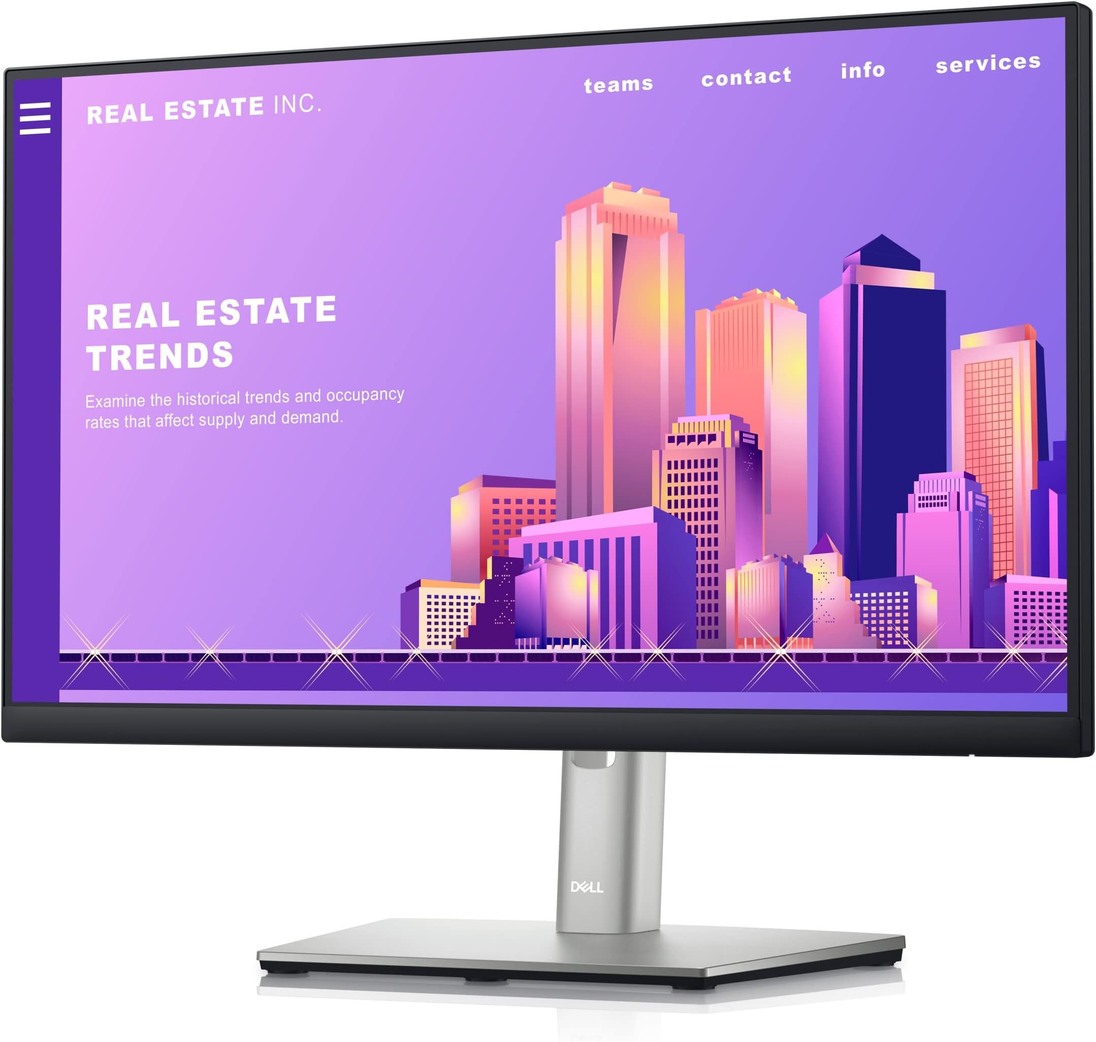 P2222H 22 Inch FHD 1080p IPS Monitor