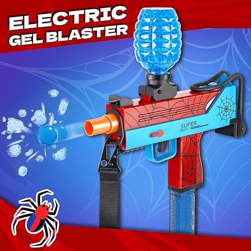 Miniatura 4 de Pistola eléctrica de gel, lanzador automático de salpicaduras, juguete al aire libre - Actividades de verano Juegos de disparos en equipo