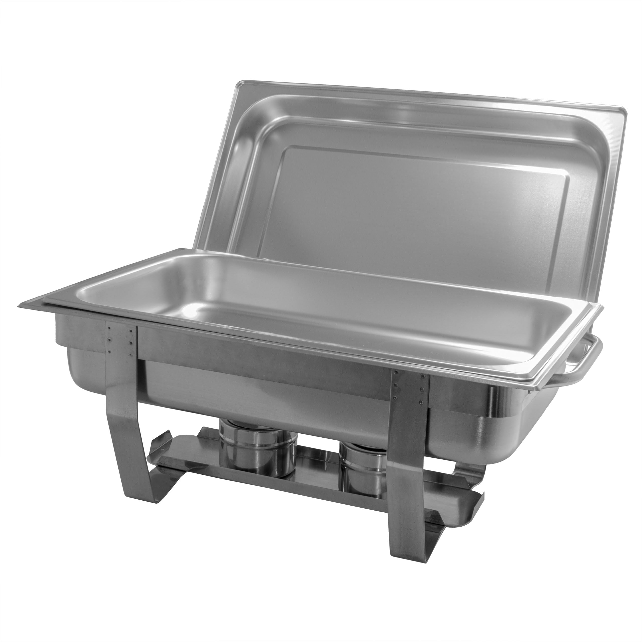 Chafing Dish Speisenwärmer Warmhaltebehälter GN-Behälter Edelstahl 11 tlg. SET