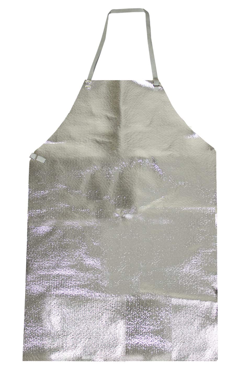 National Safety Apparel A02NL24X36 Carbon/para-Aramid Bib Apron, 24" x 36", Aluminized: Tools & Home Improvement