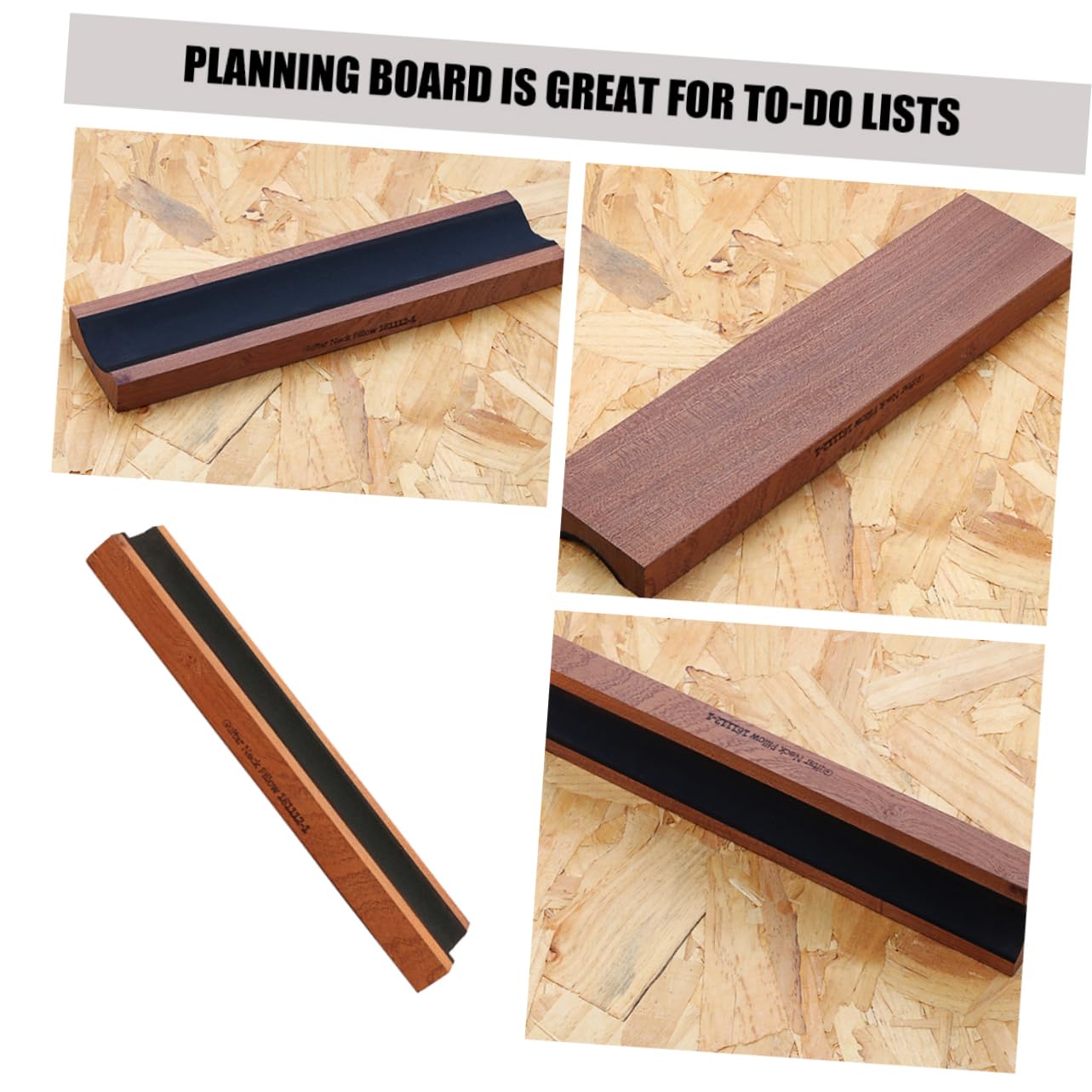 Mikinona Cuscino Poggia-manico Per Chitarra in Legno Supporto Per Collo Chitarra Supporto Per Collo Ukulele Leggero e Portatile