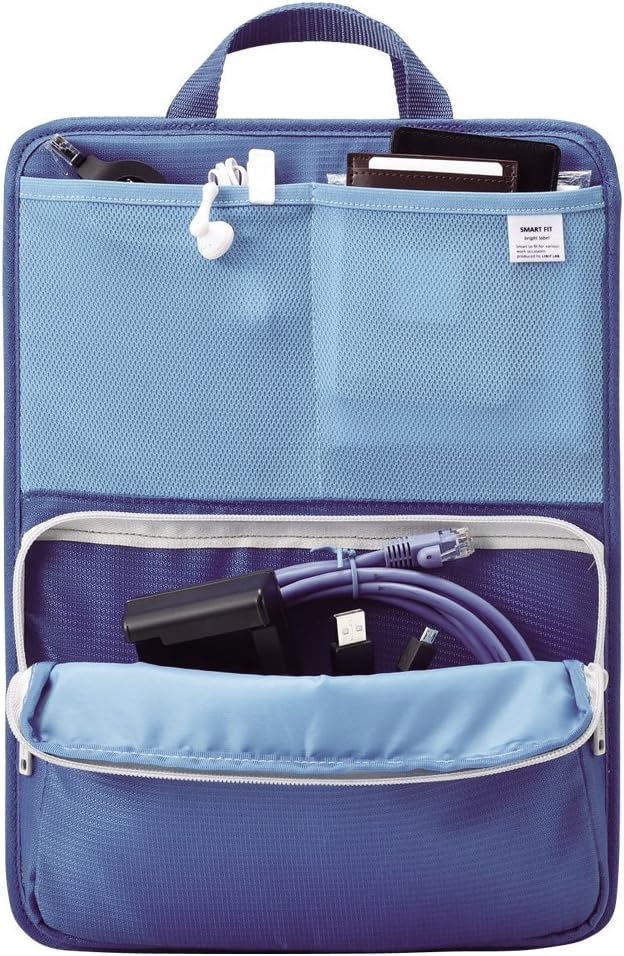Promo 40% OFF LIHIT LAB Bag Insert for Organization, Holds Laptops & Tablets, 13.5 x 10 inches, Black (A7668-24)