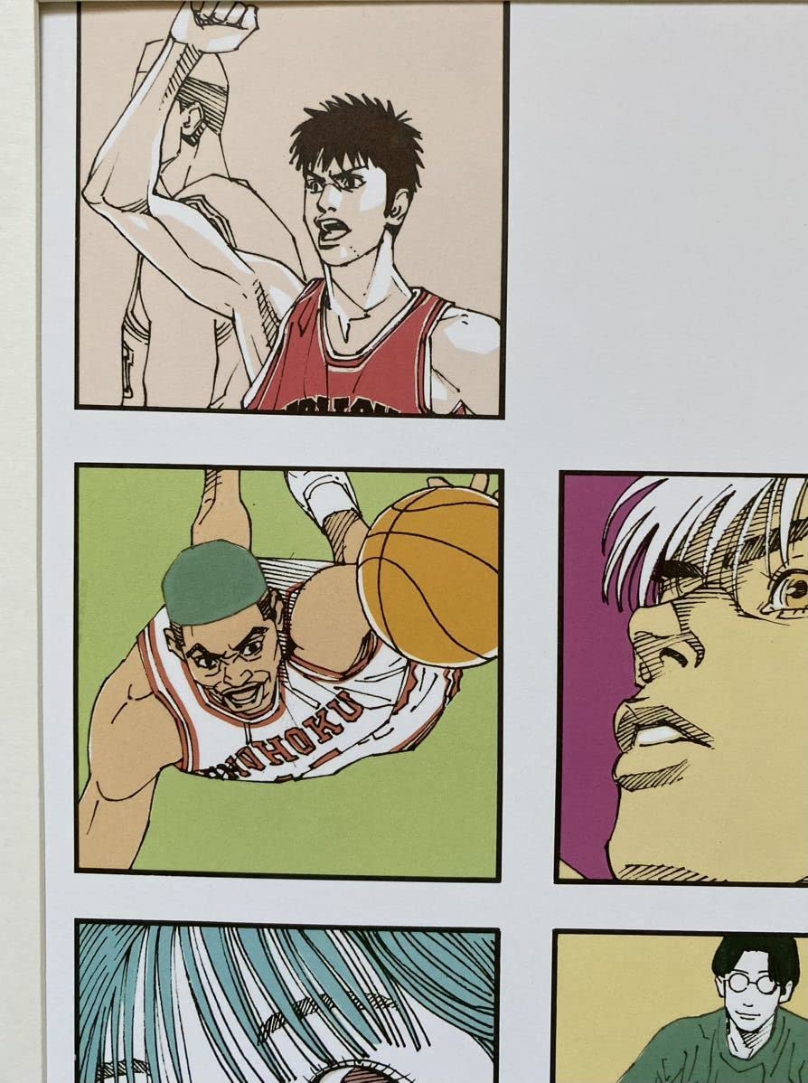 集英社 - 【額装品】スラムダンク　SLAM DUNK  湘北　流川楓　イラスト　井上雄彦 Amazon.co.jp: 額装品スラムダンク SLAM DUNK 湘北 流川楓