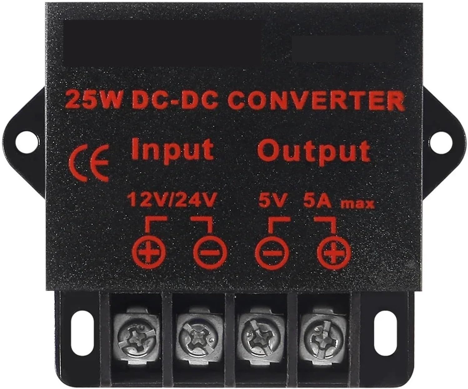 1 Pcs 12V/24V to 5V 5A 15AMP 3A 10A 24V to 5V 12V to 5V 15A Car Step Down Reducer DC DC Converter Voltage Regulator Regulator for Car(12V 24V to 5V 5A)