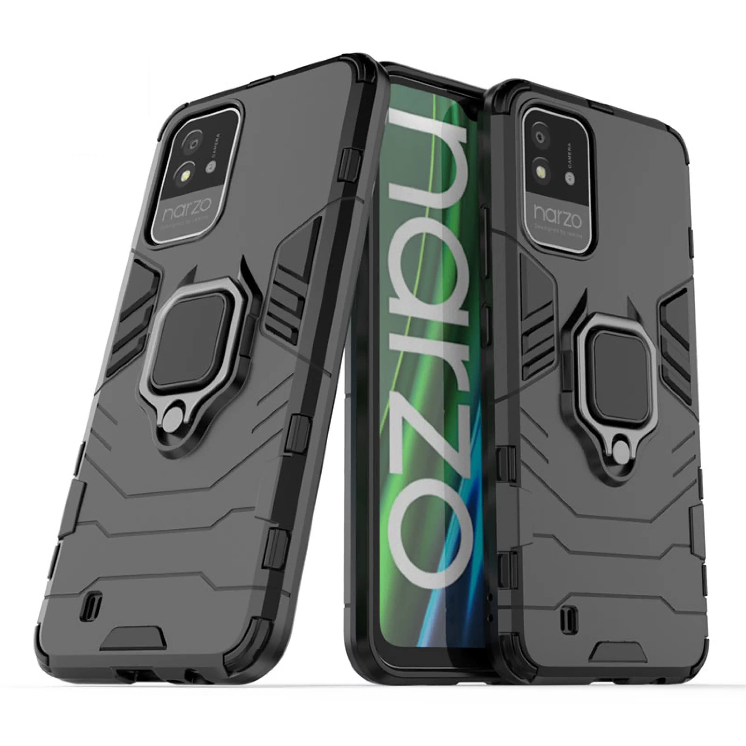 SPAZY CASE Silicone Realme Narzo 50I Back Cover | Dual Layer Armor Defender Full Body Protective + Pc Hybrid Kickstand Back Case for Realme Narzo 50I (B09NRSK21F) Amazon Price History, Amazon Price Tracker