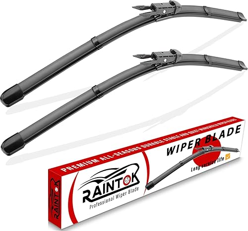 RAINTOK Repuesto de limpiaparabrisas para Toyota Tundra 2007-2020  Toyota Sequoia 2008-2020 - 2623 pulgadas