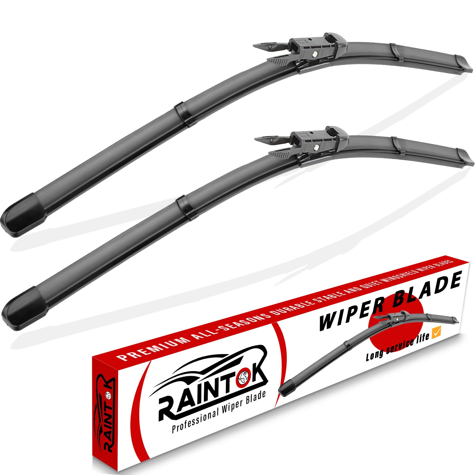Photo 1 of 26" + 23" Windshield Wiper Blades Replacement for 2007-2021 Toyota Tundra Sequoia Original Factory Quality Front Wipers Blade Set for My Car - (Pack of 2)