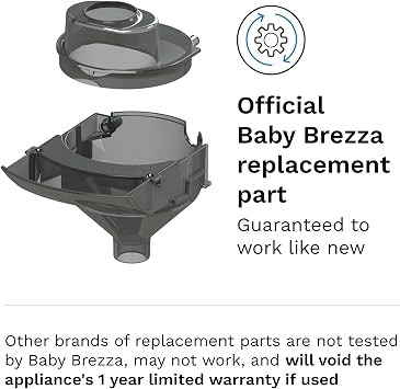 Baby Brezza Formula Pro Advanced Replacement Funnel & Cover