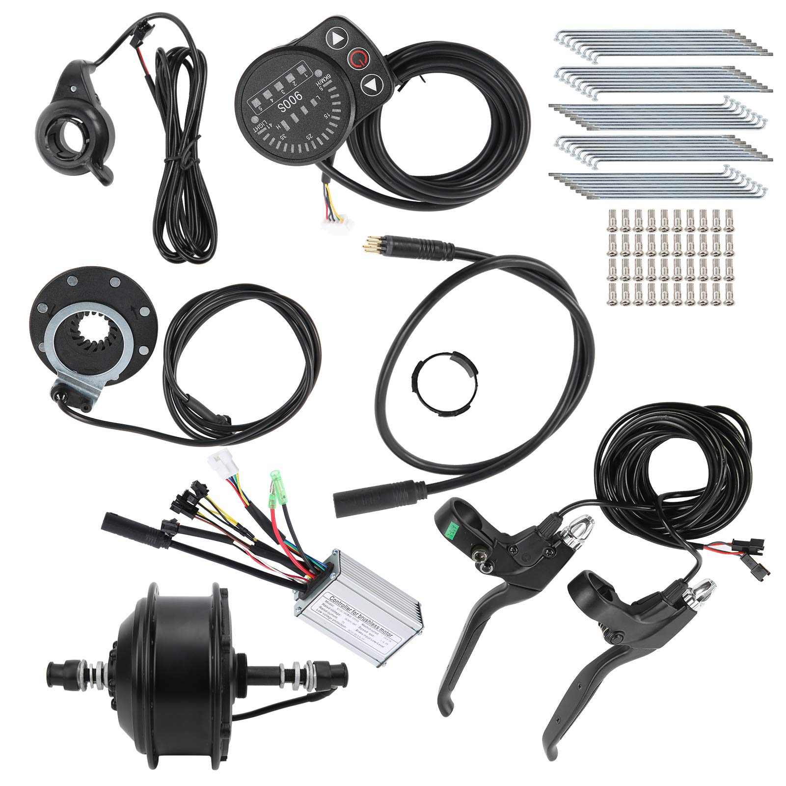 Buy EBike Conversion Kit, 36V 250W 20in Electronic Bicycle Conversion Kit Brushless Motor Hub