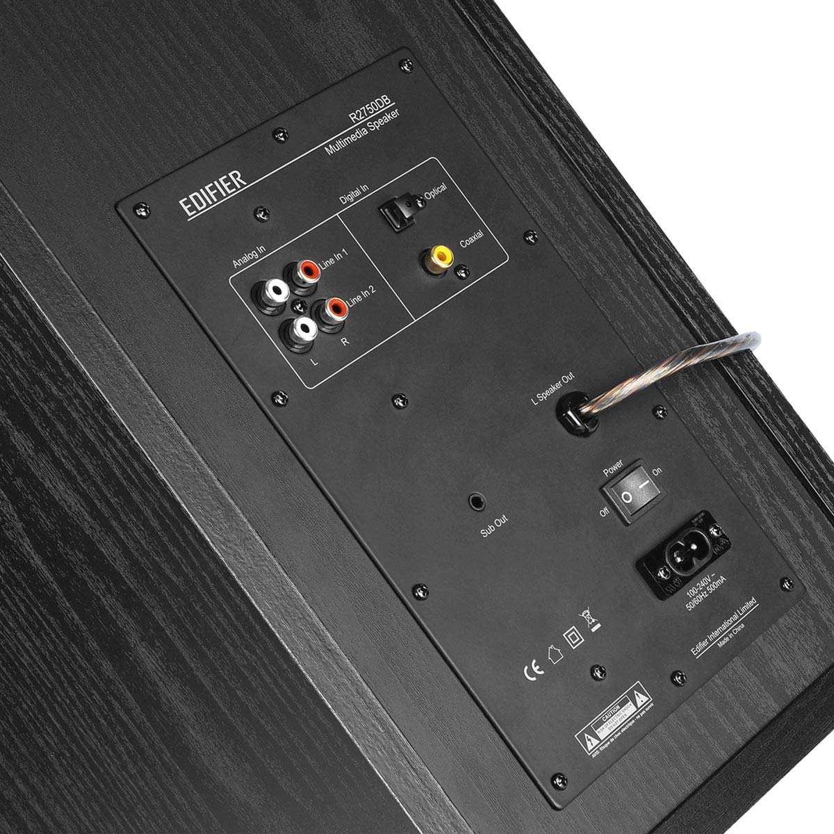 Edifier R2750DB Głośniki Bluetooth 2.0, Czarny/Srebrny, 136 W