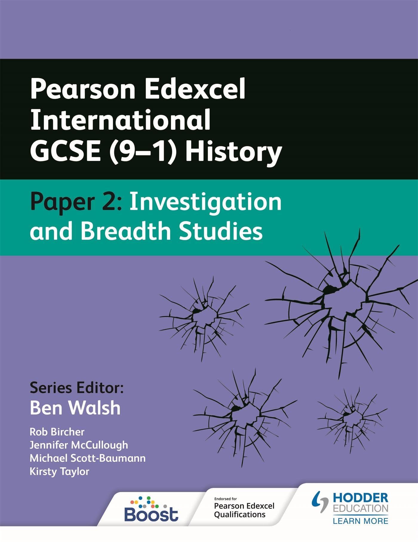 Pearson Edexcel International GCSE 91 History  by Jennifer McCullough PAPERBACK