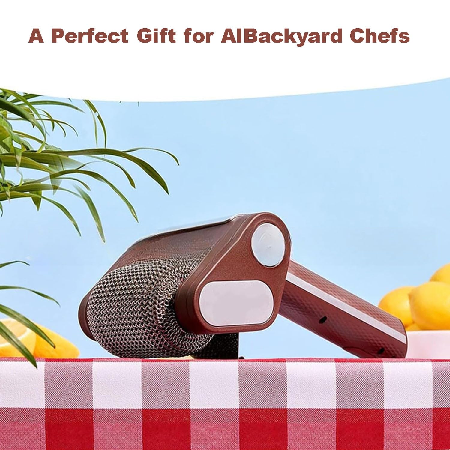 Limpiador eléctrico inalámbrico para parrilla, cepillo eléctrico de acero inoxidable 304, recargable desmontable 350 RPM, herramienta de cocina para barbacoa al aire libre