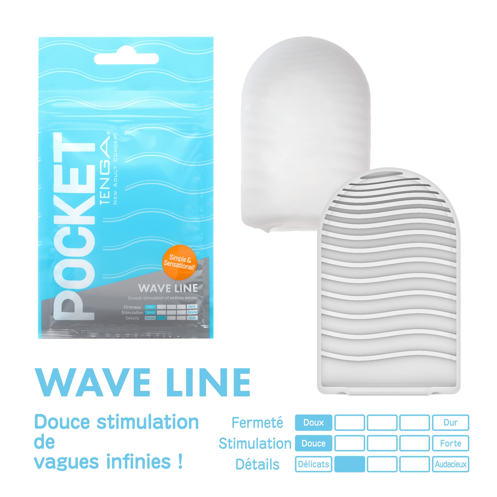 POCKET TENGA SERIES (WAVE LINE + CLICK BALL + BLOCK EDGE + HEXA-BRICK + CRYSTAL MIST + SPARK BEADS)