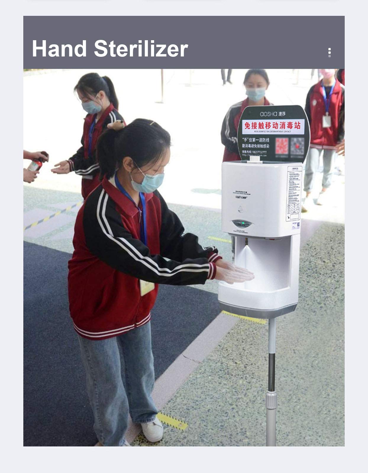 Desinfectante De Manos Automático En Aerosol Con Alcohol Dispensador De Jabón Estación De Desinfección De Gran Capacidad 2000 Montada En La Pared Sin Contacto Para Comercial, Hospital