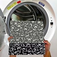 Vista 5 de 1 cremallera Perros negros de yoga