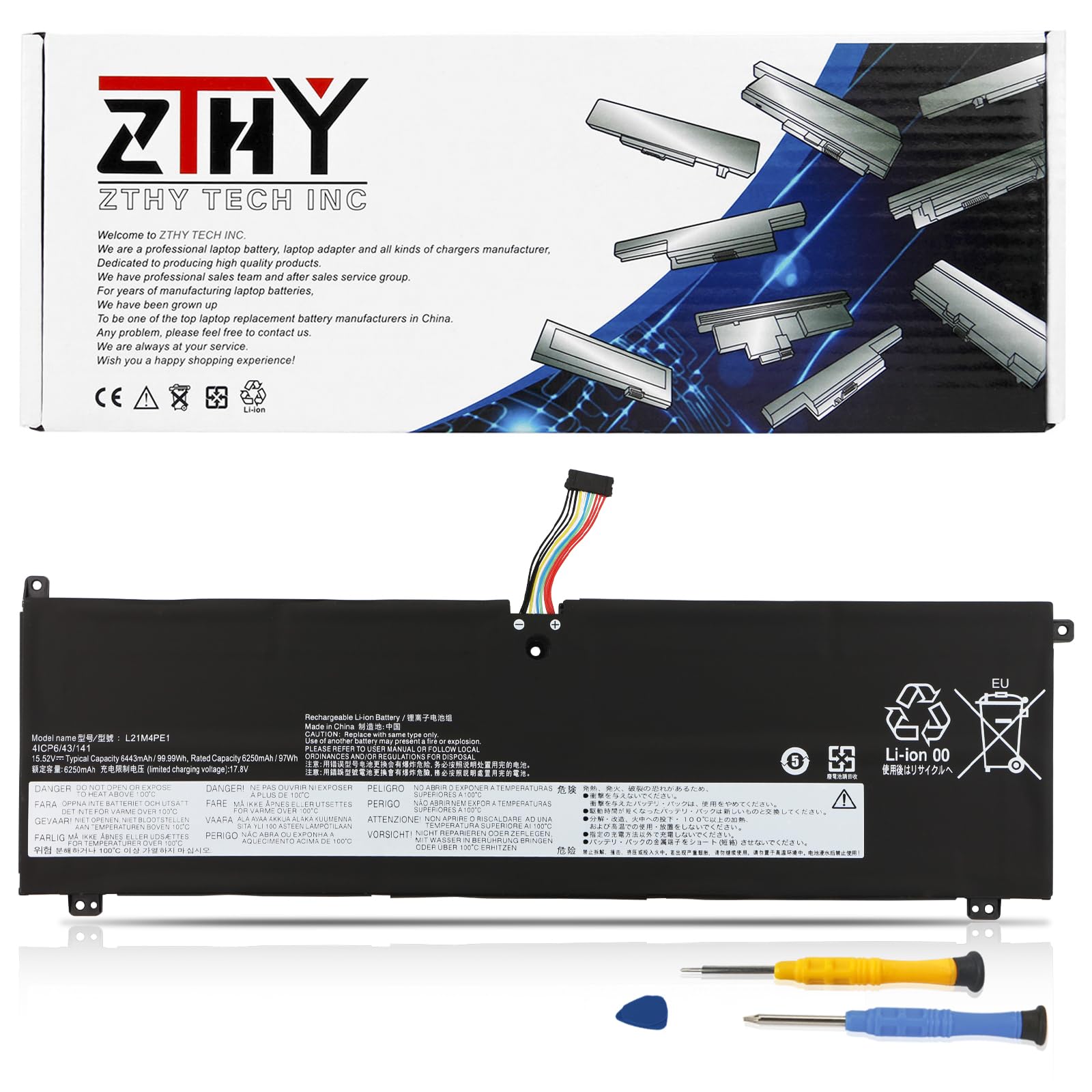 Amazon.com: L21M4PE1 Laptop Battery Replacement for Lenovo Legion