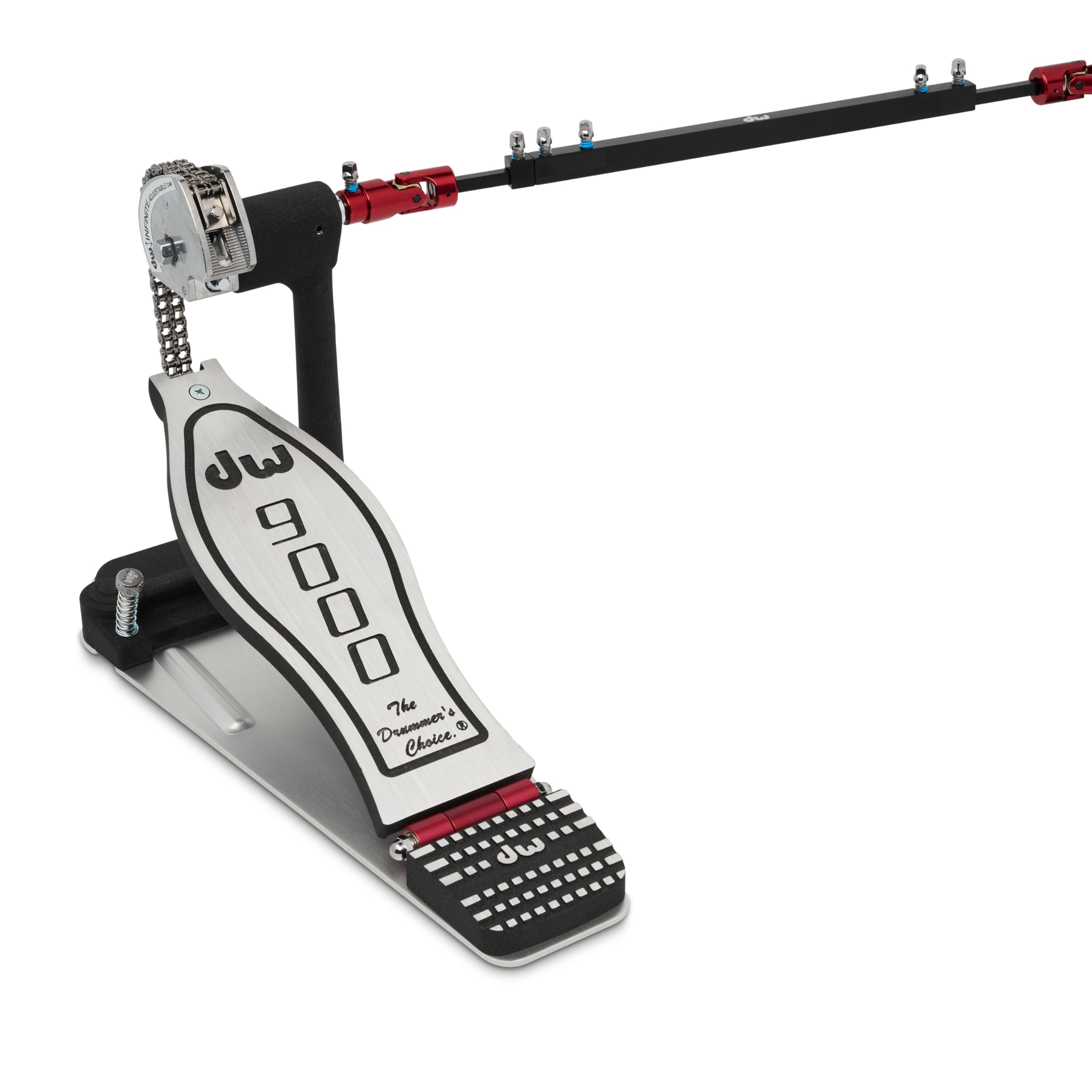 Drum Workshop Serie 9000 Pedal Doble de Bombo con Funda