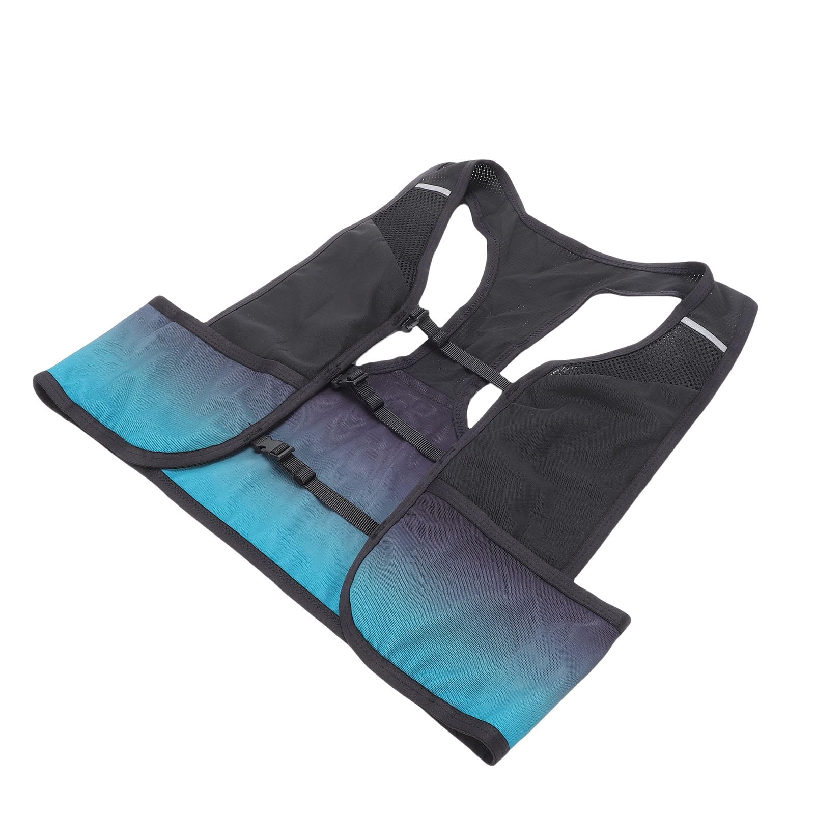 Gilet D'hydratation pour Course de Nuit, Respirant, Léger, capacité de 3l, pour Jogging, Gilet de Course Réfléchissant