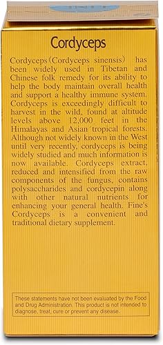Miniatura 6 de FINE JAPAN Cordyceps - Cápsulas de hongos – Extracto premium de Cordyceps Militaris y Sinensis para beneficios óptimos para la salud, Cordyceps 100%