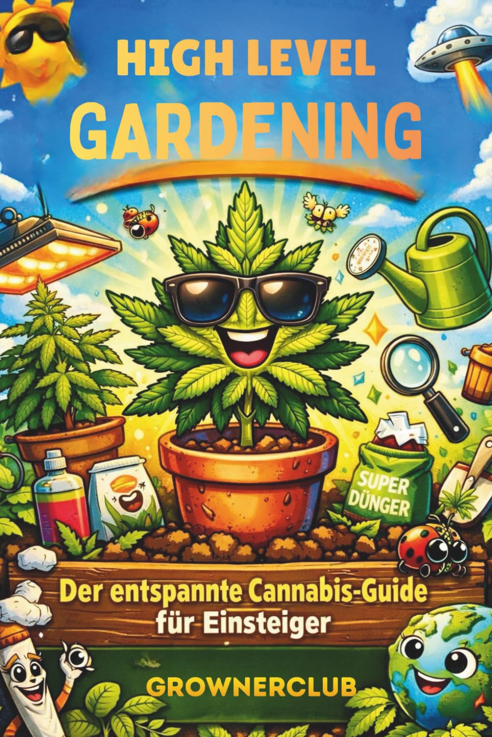High Level Gardening: Der entspannte Cannabis-Guide Ratgeber für Einsteiger