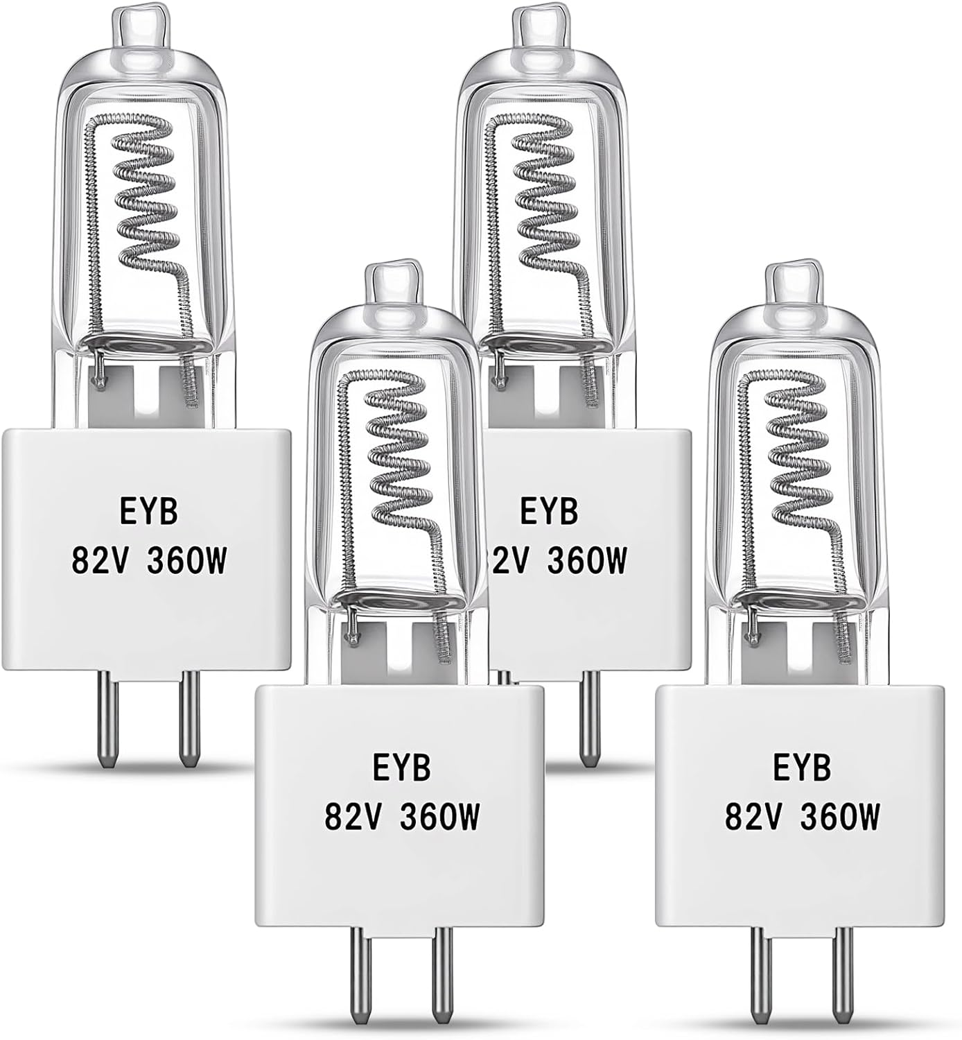 4 Pack Lámpara de Repuesto para Proyector 82V 360W