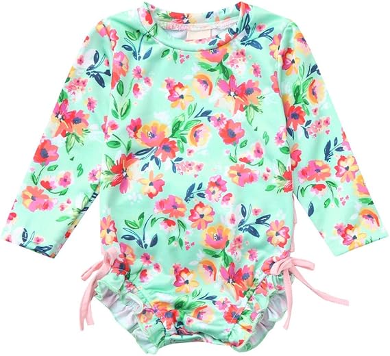Long sleeve baby swimsuit Clearance