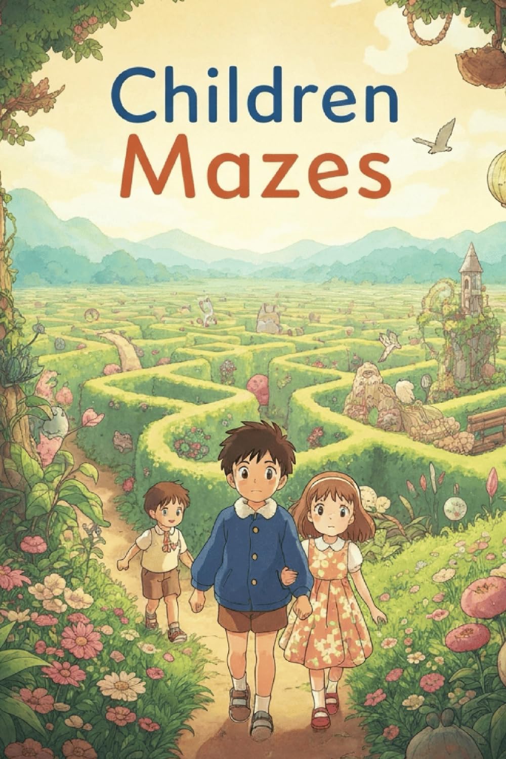 Children Mazes: Fun and Challenging Mazes for Kids – Puzzle Games to Boost Logic, Focus, Problem-Solving, and Brain Development