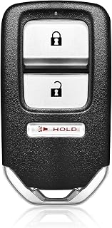Replacement for 2013-2015 Honda Crosstour Key Fob Remote Control ACJ932HK1210A, 3 Buttons, 314.8MHz, Black, Plastic+Metal