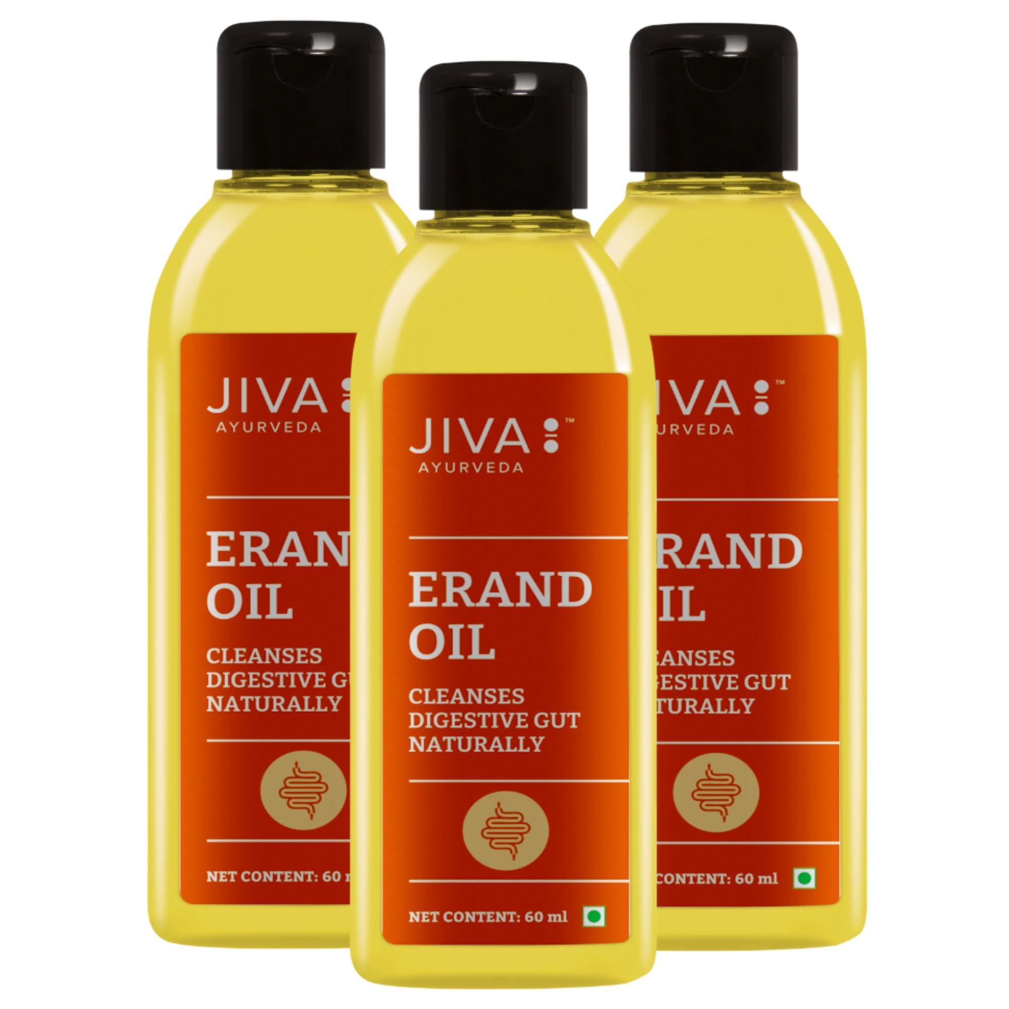 Jiva Erand Oil-60ml (Pack Of 3)-image-11