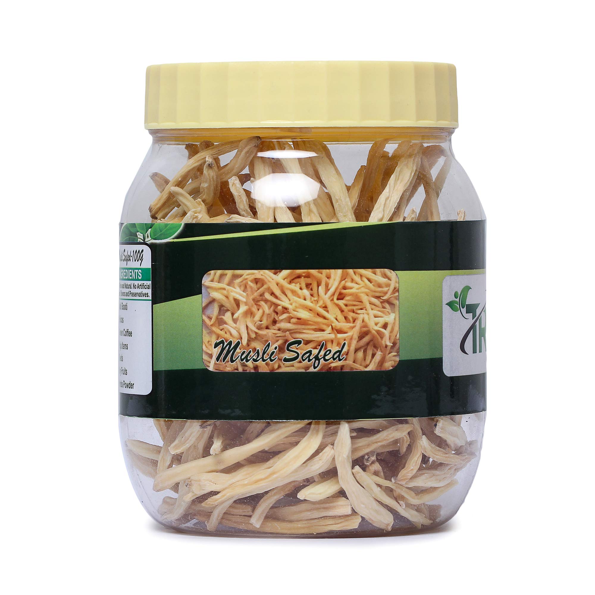 TRH Musli Safed - Chlorophytum Borivilianum - Muscle Builder Herbal Supplement (100gm) (3.52oz)