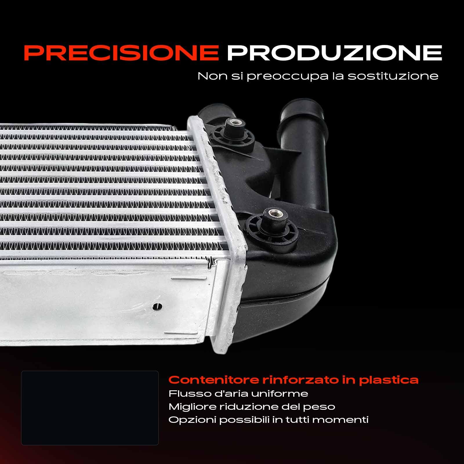 Frankberg Intercooler Compatibile con 169 1.3 D MultiJet Furgone/Compatto 169 1.3 D MultiJet 4x4 169 1.3 JTD MultiJet 4x4 Furgone/Compatto 169 1.3 D MultiJet 169 1.3 D MultiJet 4x4 96673,46823259