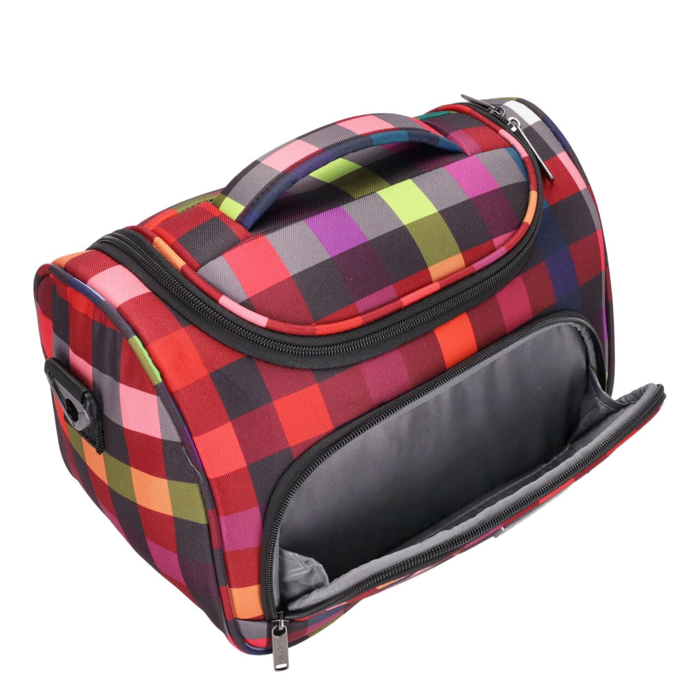 SoftLITE Leichter Kosmetikkoffer aus Polyester (multicolorcheck, Beautycase)