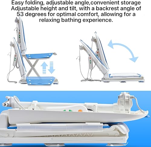 Vista 8 de Electric Lift Chair, Floor - Level Lifter Designed to Prevent Falls Among Seniors and Patients, Aids in Standing Up from The Floor and Serves as a