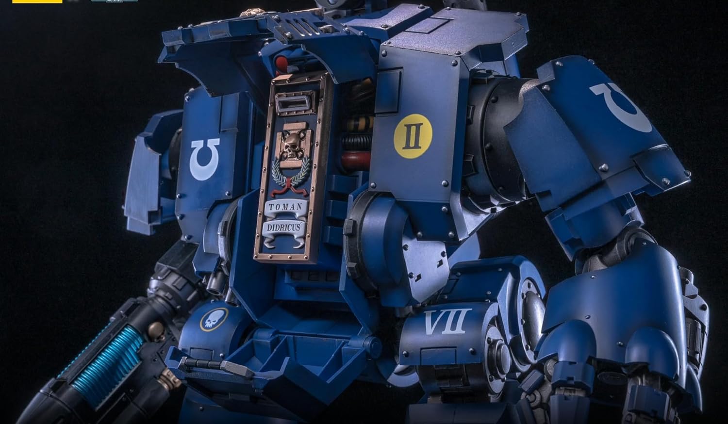 JOYTOY Warhammer 40K Ultramarines 1/18 Action Figures Ultramarines Redemptor Dreadnought Brother Dreadnought Tyleas Model Collection