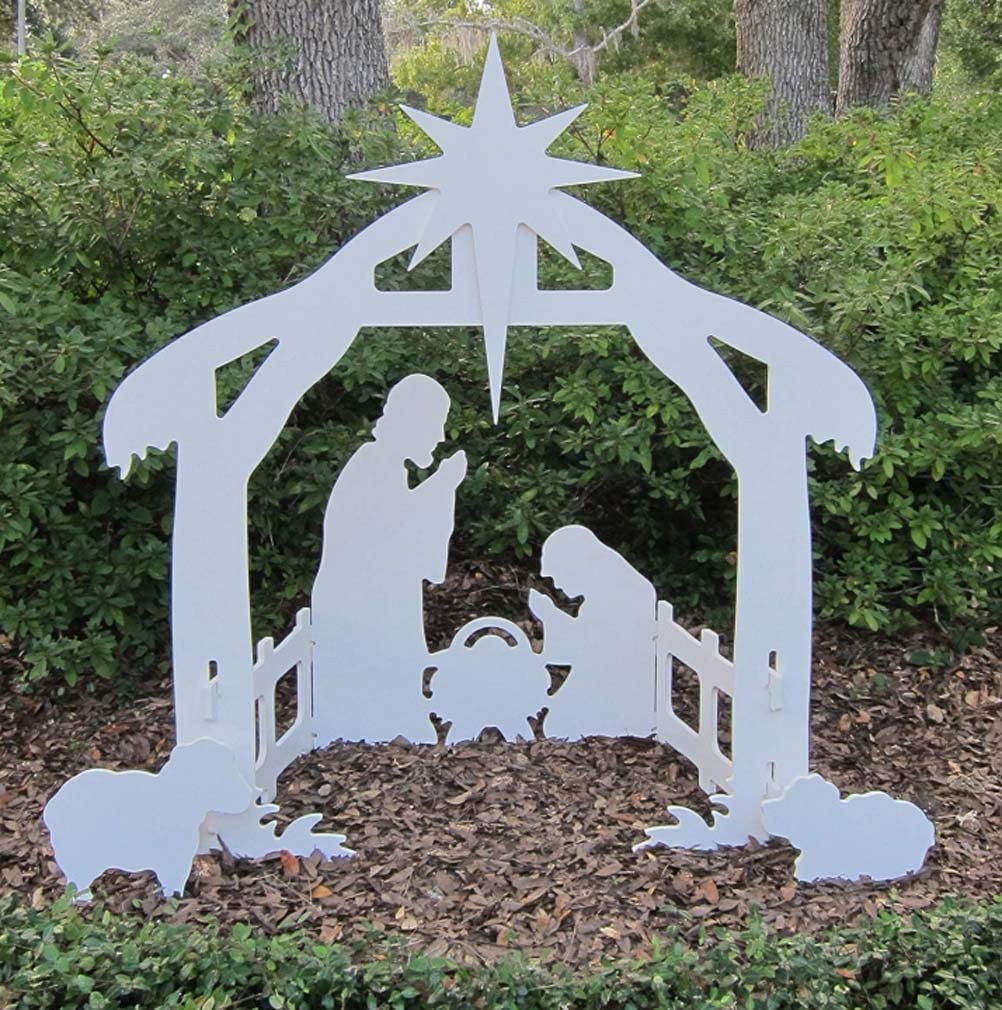 Buy Outdoor Nativity Scene Set, Traditional Christmas Nativity Scene