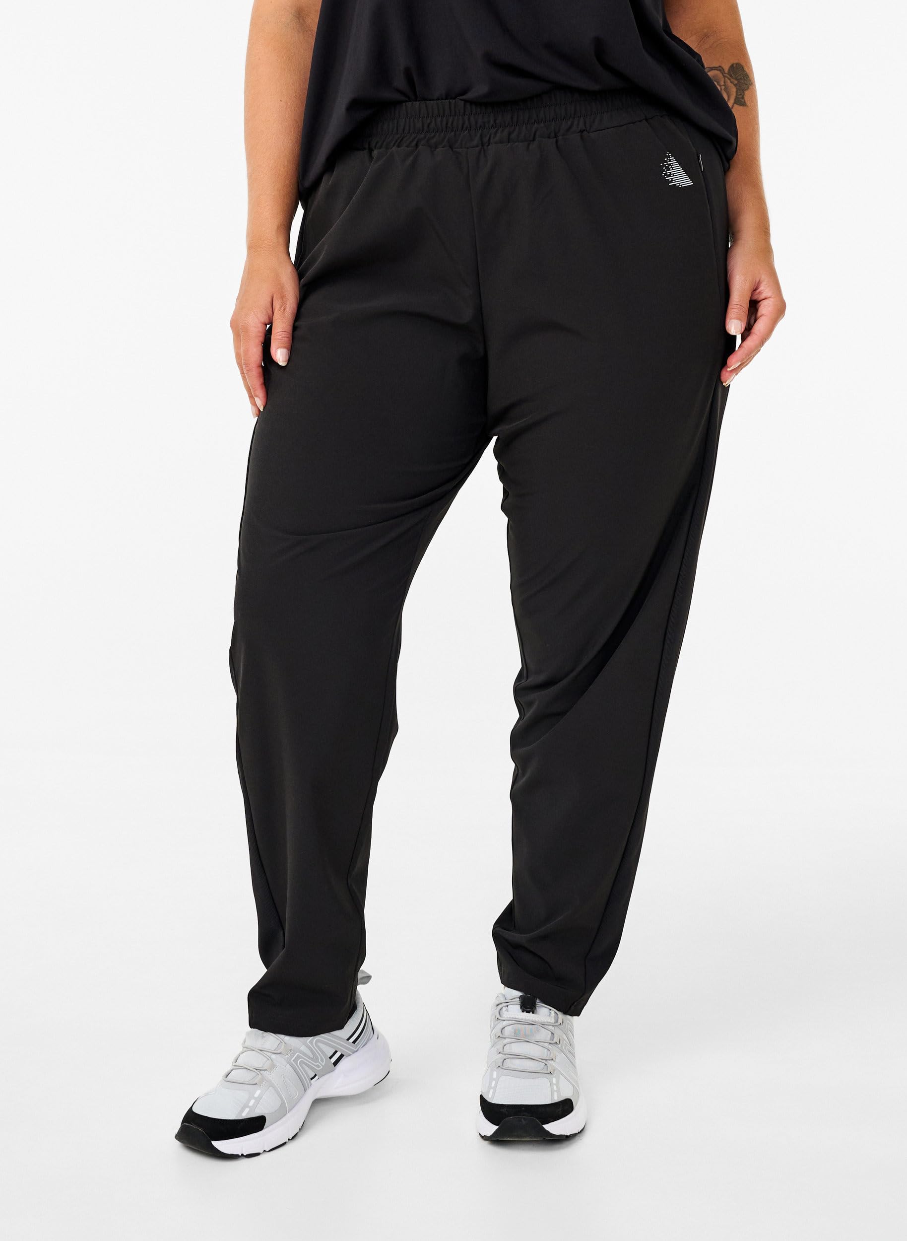 Zizzi Active by - Pantalones de chándal para mujer, tallas grandes, tallas 42-60