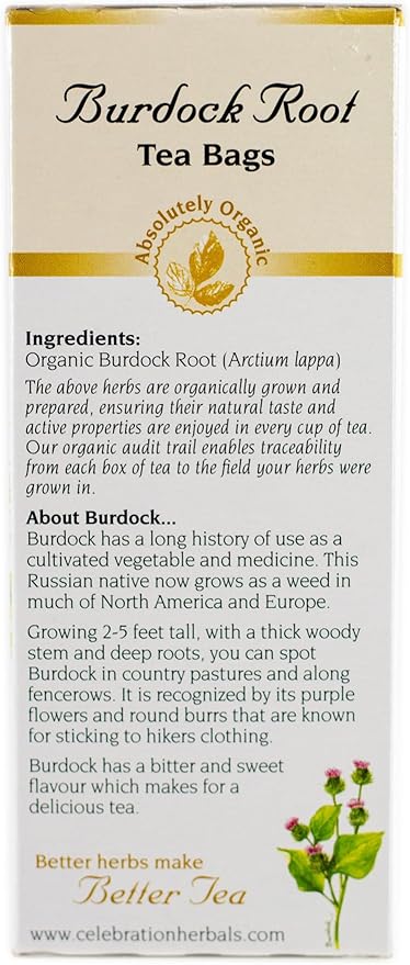 Té de Raíz de Bardana Orgánico 24 Saquitos miniatura 5