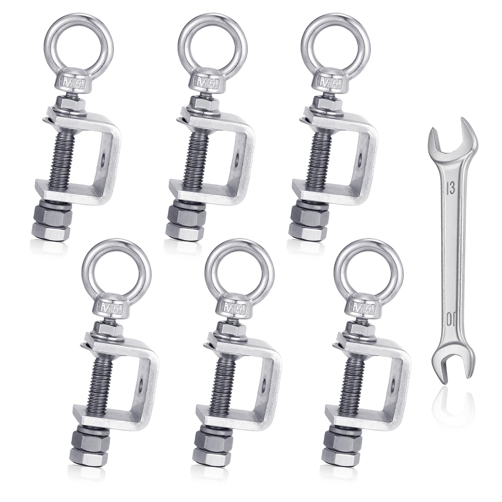 Colliers de serrage en C M8 petits serre-joints pour soudure et bois