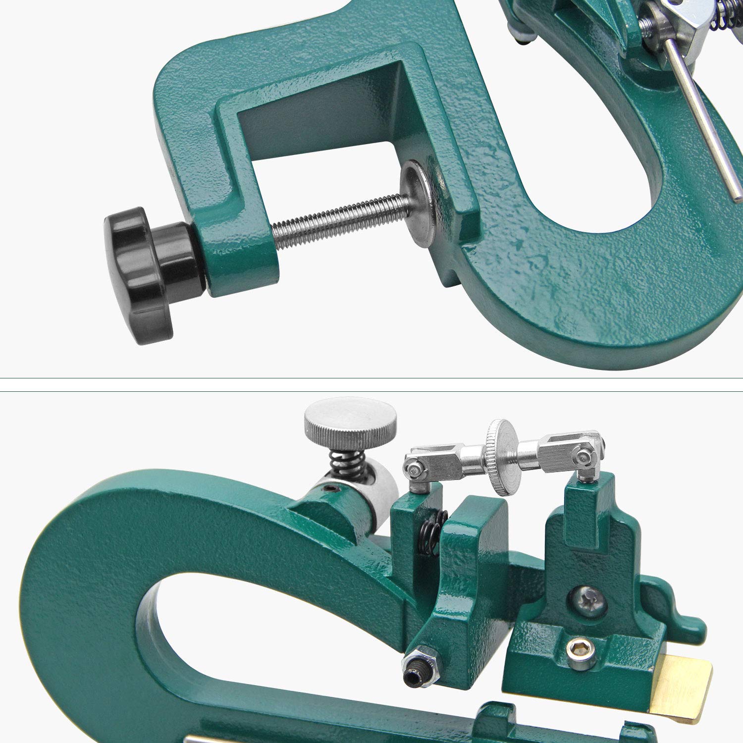 Amazon.co.jp: Huanyu レザースプリッター 革削ぎ 手動革漉き機 厚さ