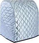 Couverture de mélangeur de stand compatible avec le mélangeur d'aide à la cuisine, convient à toutes les têtes de tilt & Modèles de lifting de bol avec 3 Sac d'organisateur pour accessoires.avec poignée imperméable. Nettoyage facile... (pour Tilt Head 4.5-5 Quart, Noir)