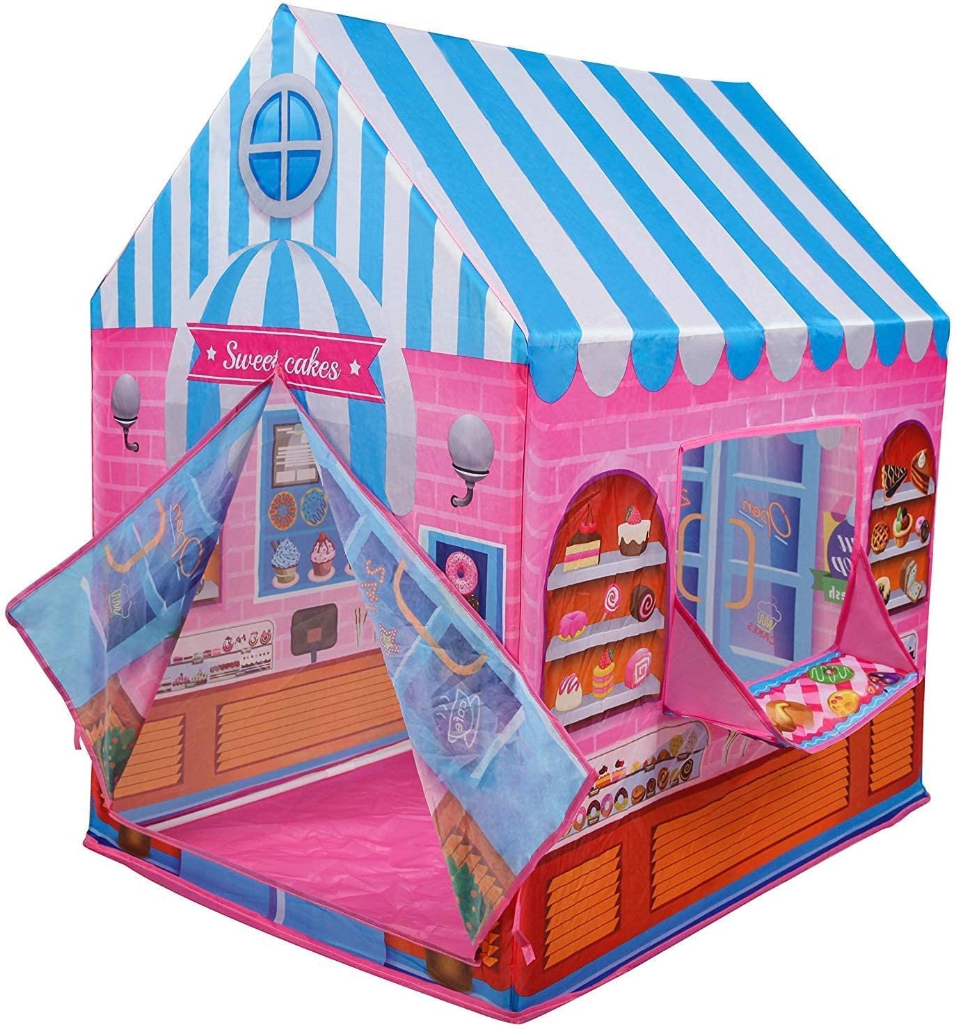 Play Tent House for Kids Baby Boy Girl Outdoor and Indoor Play House Castle Tent House Theme for 5-15 Years Old Kids Children - Farry Tant House