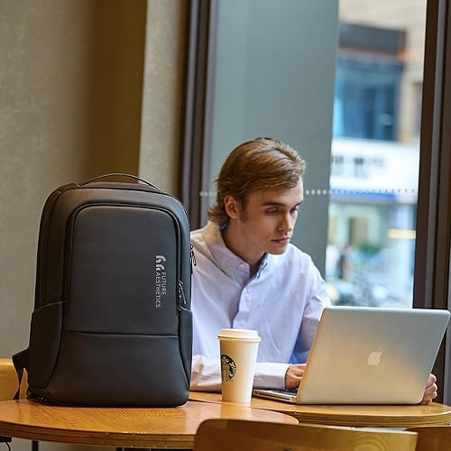 Miniatura 4 de hk Mochila de viaje para laptop, Negro -