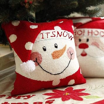 Glitzhome Hooked Pillow - Thumbnail 4