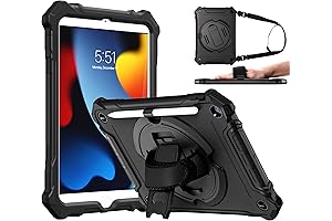 ZtotopCases Shockproof Rotating iPad Case